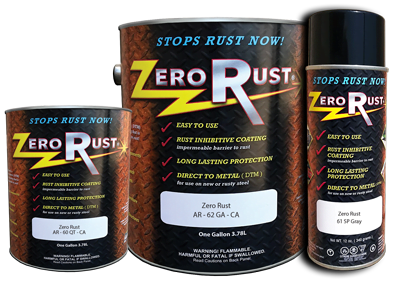 For best results, apply Zero Rust Primer in two coats. Aim for 3 mils wet coverage per coat.