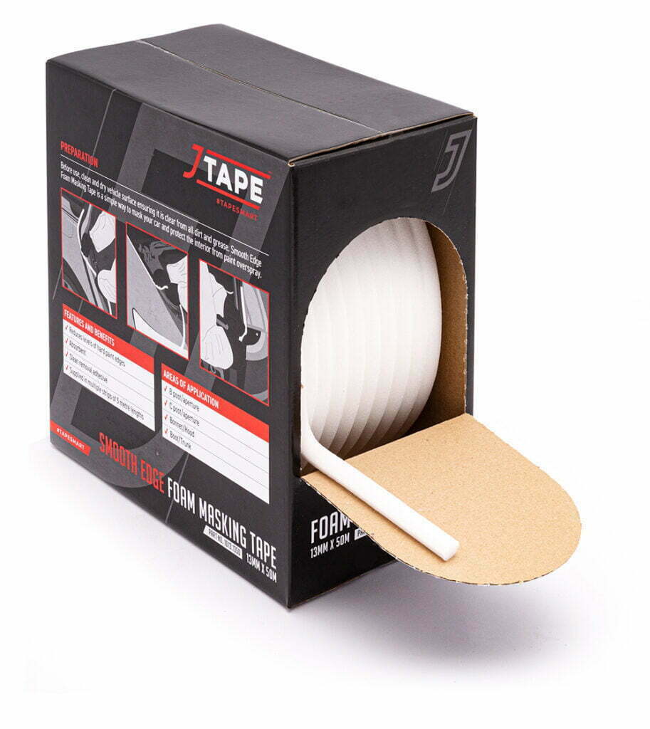 JTAPE Essentials Kit - Smooth Edge Foam Masking Tape