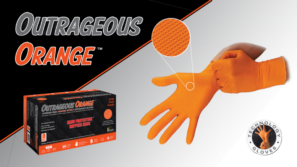High-Visibility Hand Protection: New Outrageous Orange Gloves