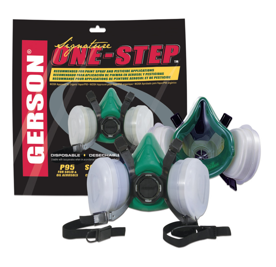 Gerson One-Step Respirator 8111