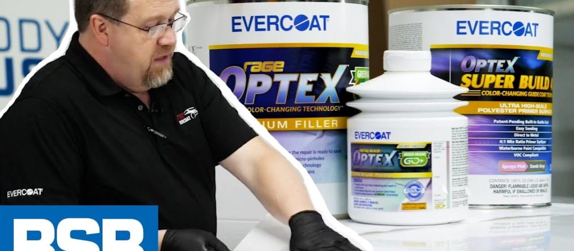 Applying OPTEX Body Filler, Putty, and Primer - youtube